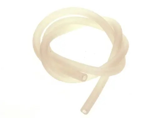 Transparente, flexible Dichtschnur von Bosch, aufgewickelt. Sie ist glatt und hat einen runden Querschnitt ohne sichtbare Beschriftung oder Markierungen.